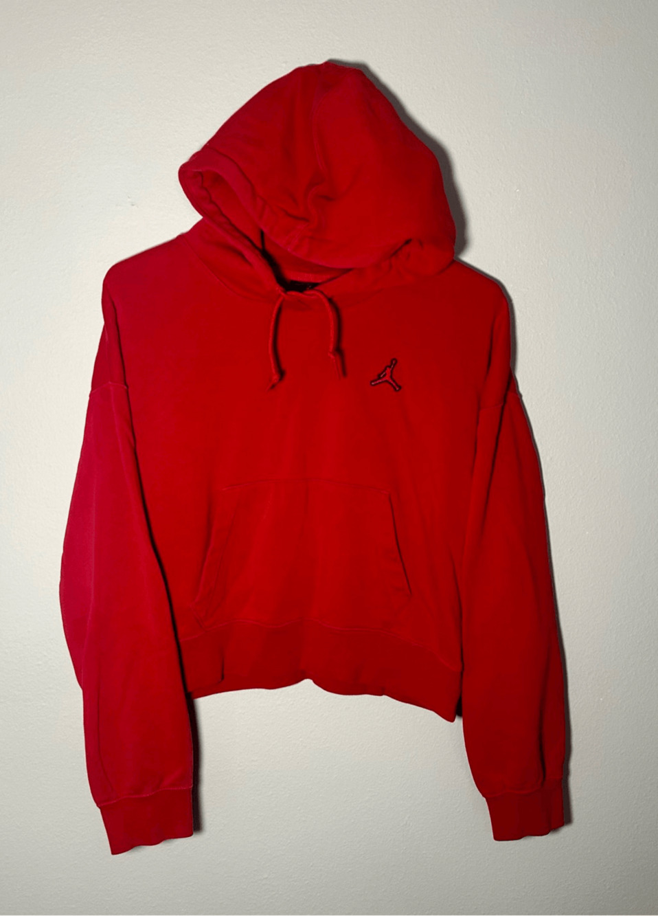 Nike Jordan Women's Core Fleece Hoodie DN4570-687 RED sz S